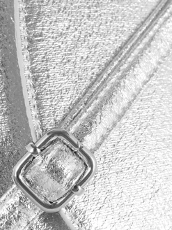 Sacs Et Porte-Monnaie|Primark Sac Bandoulière Avec Rabat Sur Le Devant Argent