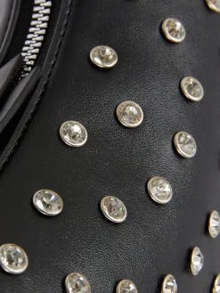 Sacs Et Porte-Monnaie|Primark Sac Bandoulière Clouté à Strass Rita Ora Noir