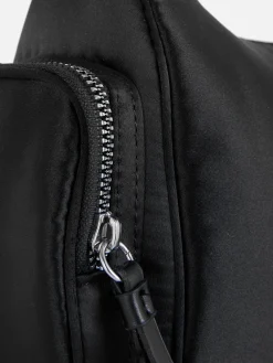 Sacs Et Porte-Monnaie|Primark Sac Bandoulière En Satin Avec Poche Noir