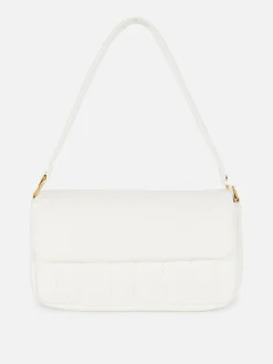 Sacs Et Porte-Monnaie|Primark Sac Bandoulière En Simili Cuir Rembourré Blanc