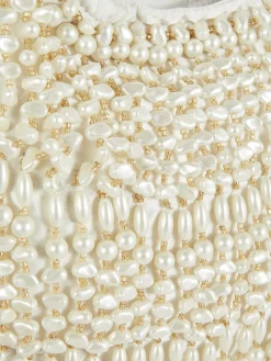 Sacs Et Porte-Monnaie|Primark Sac Bandoulière Orné De Fausses Perles Écru