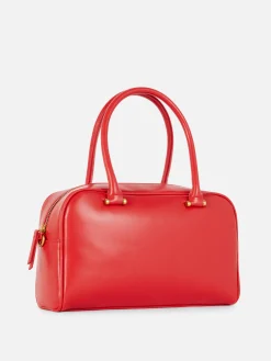 Sacs Et Porte-Monnaie|Primark Sac Bowling En Simili Cuir Rita Ora Rouge