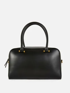 Sacs Et Porte-Monnaie|Primark Sac Bowling En Simili Cuir Rita Ora Noir