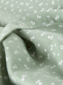 Sacs Et Porte-Monnaie|Primark Sac Cabas En Toile De Coton à Motif Floral Vert clair