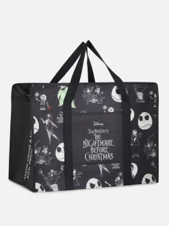 The Nightmare Before Christmas|Accessoires Halloween|Primark Sac De Rangement Disney L'Étrange Noël De Monsieur Jack De Tim Burton Noir