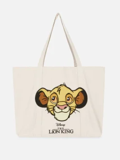 Accessoires Voyages|Primark Sac En Toile XL Disney Le Roi Lion 30e Anniversaire Naturel