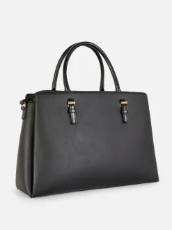 Sacs Et Porte-Monnaie|Primark Sac Fourre-tout à Pochette Amovible En Simili Cuir Noir