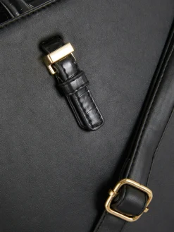 Sacs Et Porte-Monnaie|Primark Sac Fourre-tout à Pochette Amovible En Simili Cuir Noir