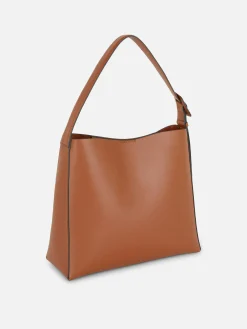 Sacs Et Porte-Monnaie|Primark Sac Fourre-tout En Simili Cuir Fauve