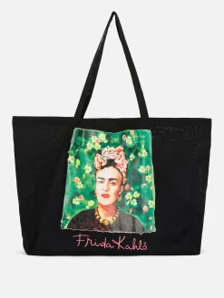 Accessoires Voyages|Primark Sac Fourre-tout Frida Kahlo Noir