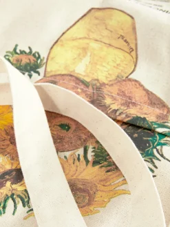 Accessoires Voyages|Primark Sac Fourre-tout XL Vincent Van Gogh Les Tournesols Naturel