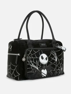The Nightmare Before Christmas|Accessoires Halloween|Primark Sac Week-end Disney L’Étrange Noël De Monsieur Jack De Tim Burton Noir