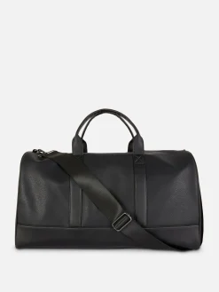 Sacs Et Portefeuilles|Primark Sac Week-end En Simili Cuir Noir