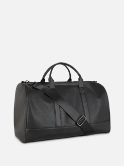 Sacs Et Portefeuilles|Primark Sac Week-end En Simili Cuir Noir