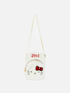 Sacs Et Porte-Monnaie|Primark Sacoche Duveteuse Pour Téléphone Hello Kitty Blanc