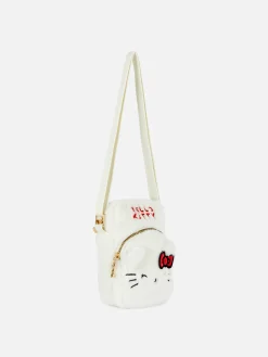 Sacs Et Porte-Monnaie|Primark Sacoche Duveteuse Pour Téléphone Hello Kitty Blanc