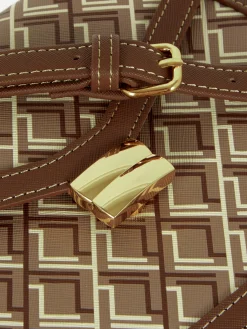 Sacs Et Porte-Monnaie|Primark Sacoche Graphique à Monogramme Chocolat