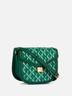 Sacs Et Porte-Monnaie|Primark Sacoche Graphique à Monogramme Vert