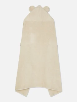 Serviettes|Primark Serviette à Capuche Ourson Grège