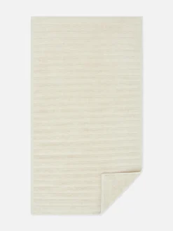 Serviettes|Primark Serviette Essuie-mains Côtelée Crème clair