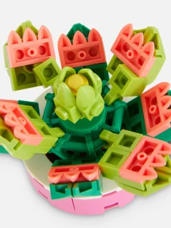 Jeux|Primark Set De Blocs De Construction Plante Succulente Rose