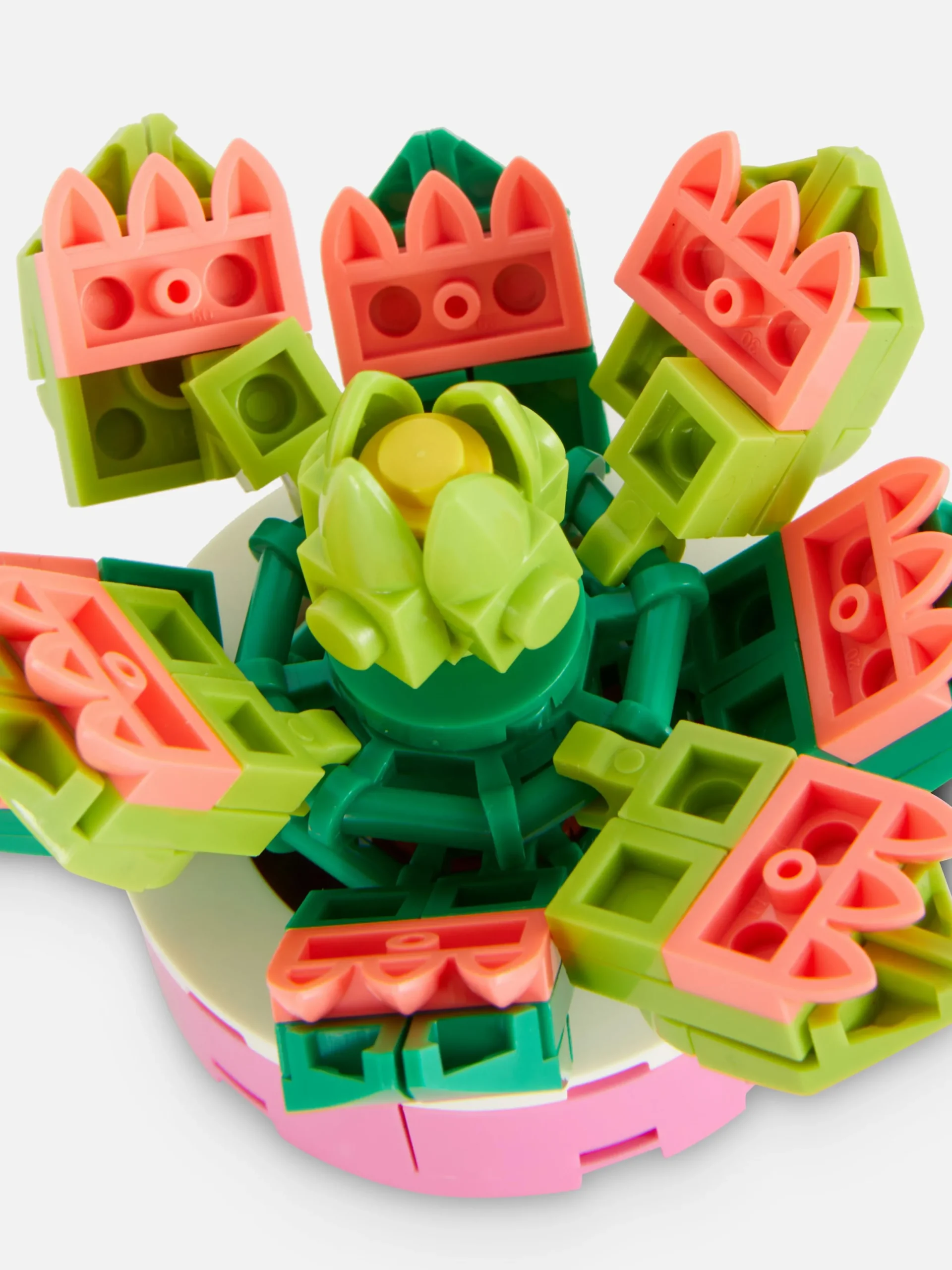Jeux|Primark Set De Blocs De Construction Plante Succulente Rose