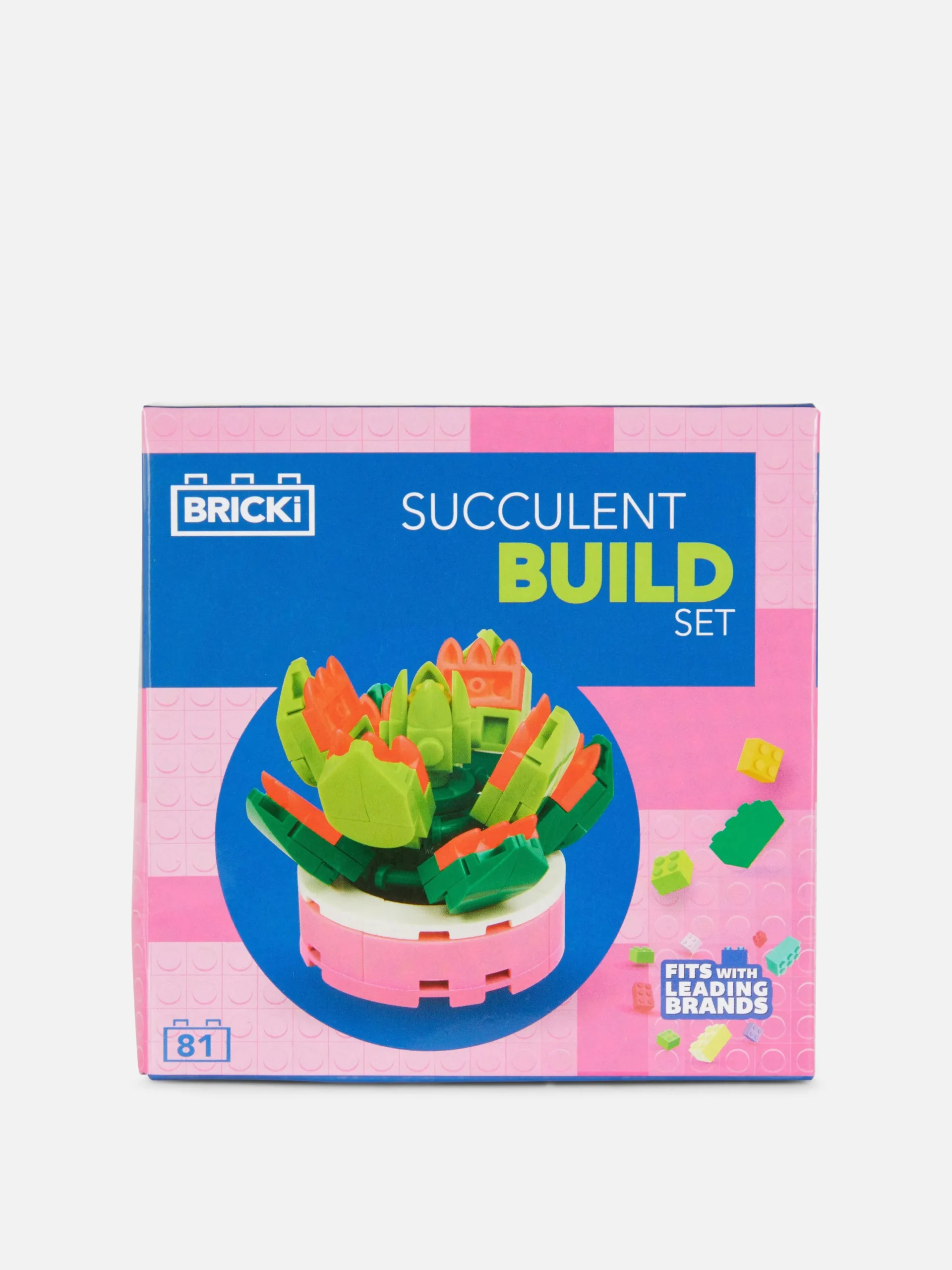 Jeux|Primark Set De Blocs De Construction Plante Succulente Rose