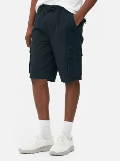 Shorts|Primark Short Cargo Avec Cordon De Serrage Bleu marine