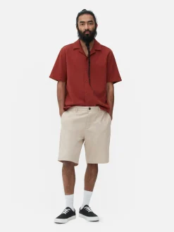 Shorts|Primark Short Chino Classique Grège