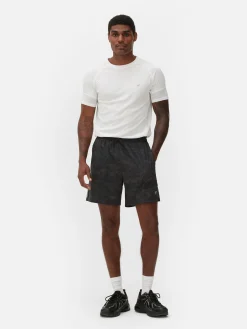 Shorts|Vêtements De Sport|Primark Short De Sport à Motifs Réfléchissants Anthracite