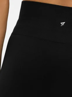 Vêtements De Sport|Primark Short De Sport Taille Haute Sans Couture Noir