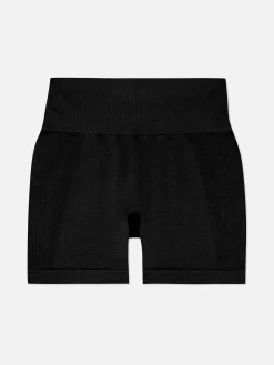 Vêtements De Sport|Primark Short De Sport Taille Haute Sans Couture Noir