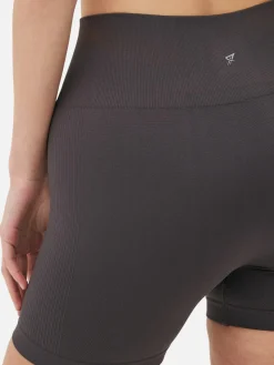 Vêtements De Sport|Primark Short De Sport Taille Haute Sans Couture Gris foncé