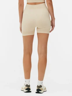 Vêtements De Sport|Primark Short De Yoga Sans Couture à Coordonner Kappa X Écru