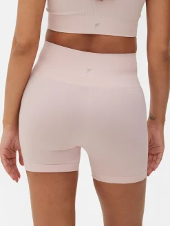 Vêtements De Sport|Primark Short De Yoga Taille Haute Sans Coutures Rose clair