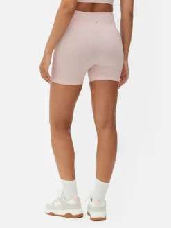 Vêtements De Sport|Primark Short De Yoga Taille Haute Sans Coutures Rose clair