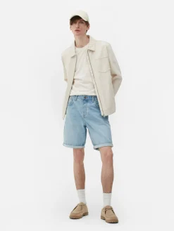 Shorts|Primark Short Droit En Jean Bleu clair