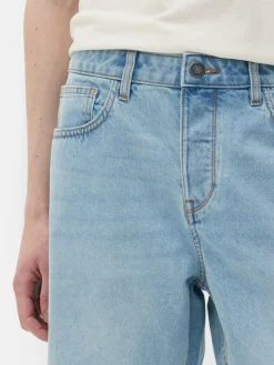 Shorts|Primark Short Droit En Jean Bleu clair