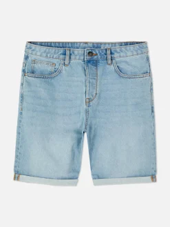 Shorts|Primark Short Droit En Jean Bleu clair