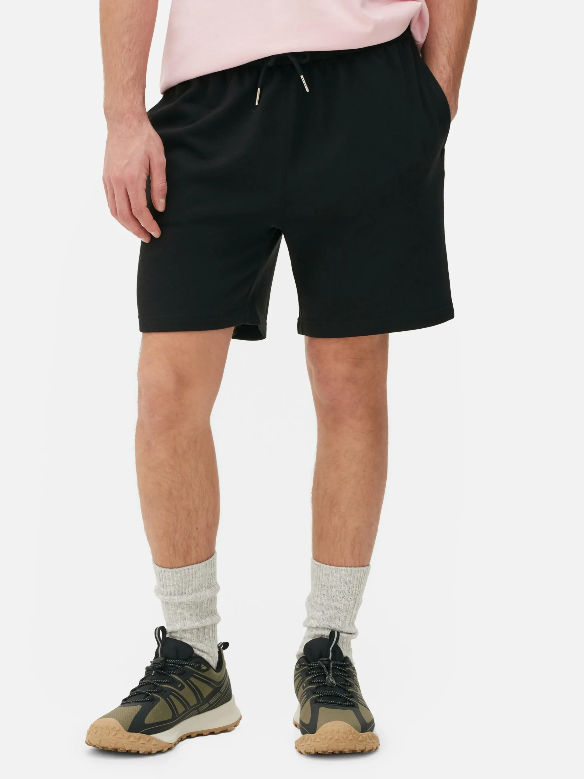 Shorts|Primark Short En Jersey Avec Cordon De Serrage Noir