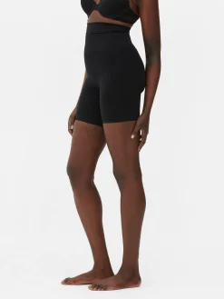 Sous-Vêtements Gainants|Primark Short Sculptant Sans Coutures Noir