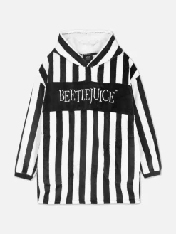 Beetlejuice|Tout Halloween|Primark Snuddie à Rayures Beetlejuice Pour Femme Noir