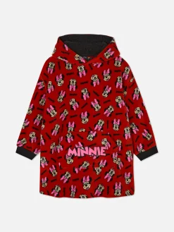 Sweat À Capuche Et Combinaison|Primark Snuddie En Polaire Pour Enfant Disney Minnie Mouse Rouge