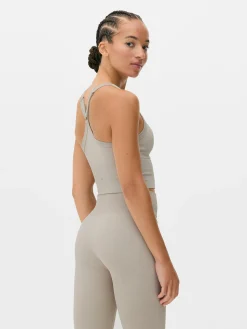 Vêtements De Sport|Primark Soutien-gorge De Sport à Dos Nageur Grège