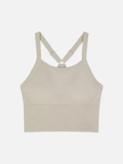 Vêtements De Sport|Primark Soutien-gorge De Sport à Dos Nageur Grège