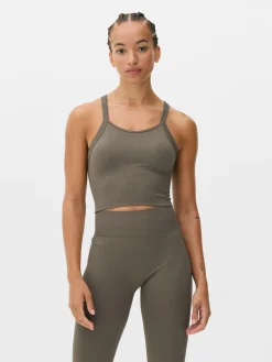 Vêtements De Sport|Primark Soutien-gorge De Sport à Dos Nageur Chocolat