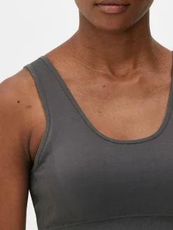 Vêtements De Sport|Primark Soutien-gorge De Sport Sans Coutures Gris foncé