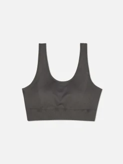 Vêtements De Sport|Primark Soutien-gorge De Sport Sans Coutures Gris foncé