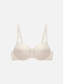 Soutiens-Gorge|Primark Soutien-gorge Moulé Plongeant Maximisant Blanc cassé