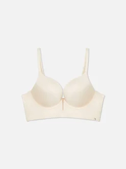 Sous-Vêtements Gainants|Primark Soutien-gorge Push-up à Décolleté « V » Plongeant Blanc cassé